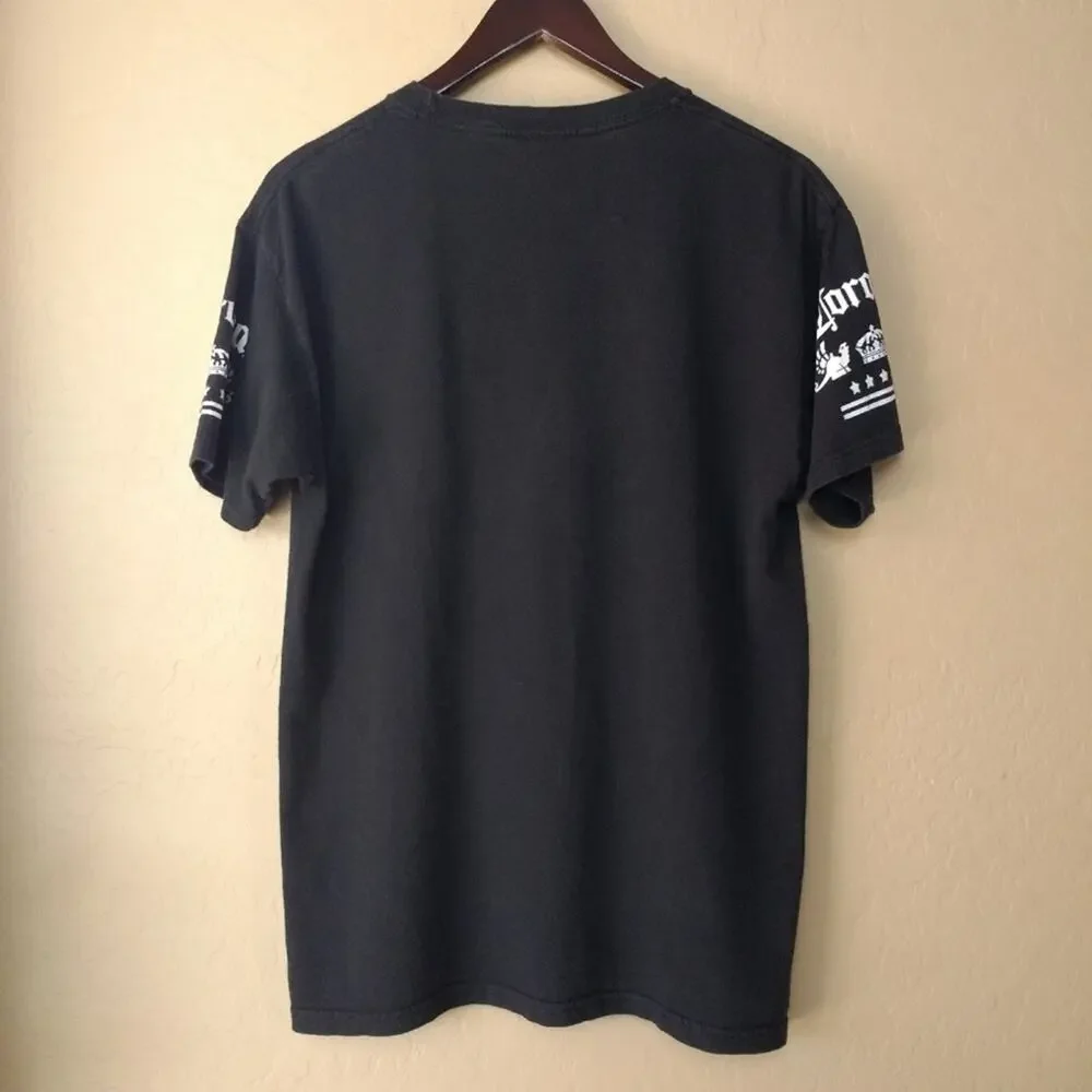 Corona Short Sleeve Black Graphic Tee - Picture 7 of 8